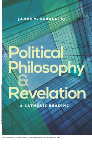 Political Philosophy and Revelation
