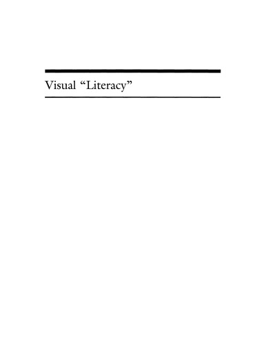 Visual "literacy": image, mind, and reality
