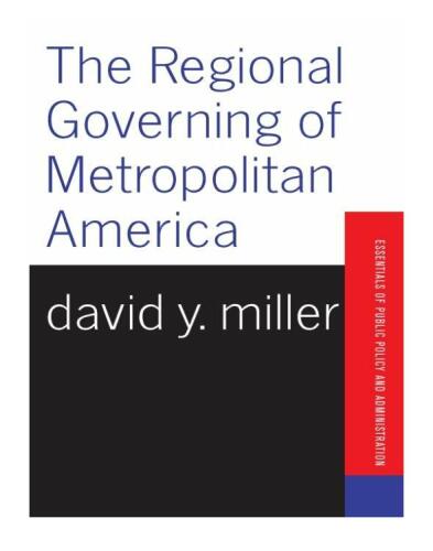 The Regional Governing of Metropolitan America
