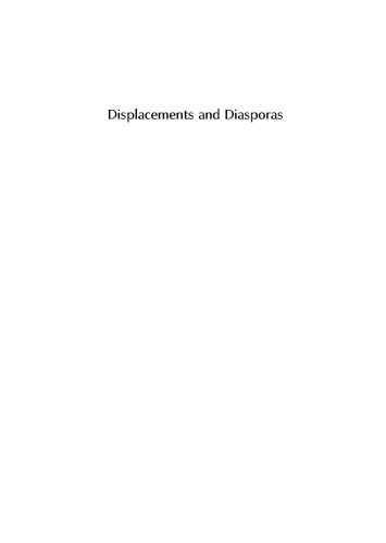 Displacements and Diasporas: Asians in the Americas