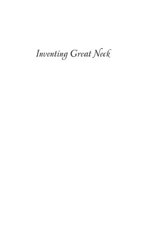 Inventing Great Neck: Jewish Identity and the American Dream