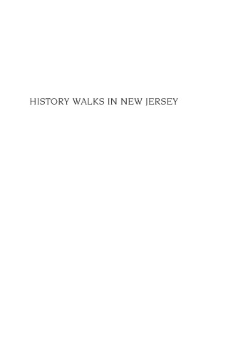 History Walks in New Jersey