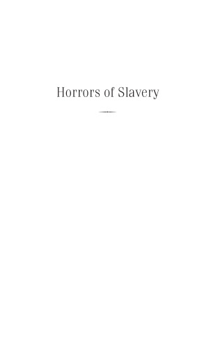 Horrors of Slavery: Or, The American Tars in Tripoli