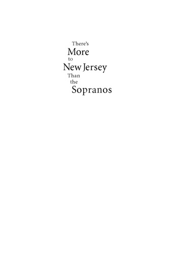 There's More to New Jersey than the Sopranos