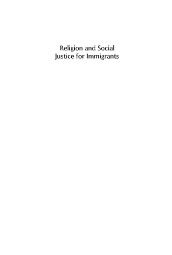 Religion and Social Justice For Immigrants