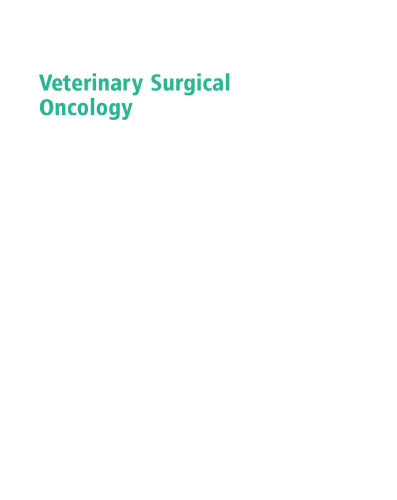Veterinary Surgical Oncology