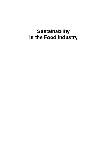 Sustainability in the Food Industry