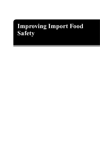 Improving Import Food Safety