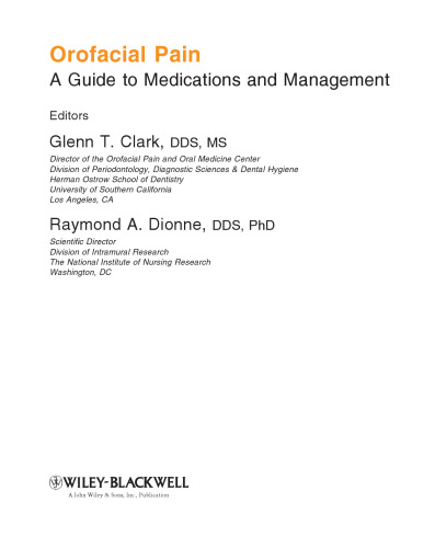 Orofacial Pain