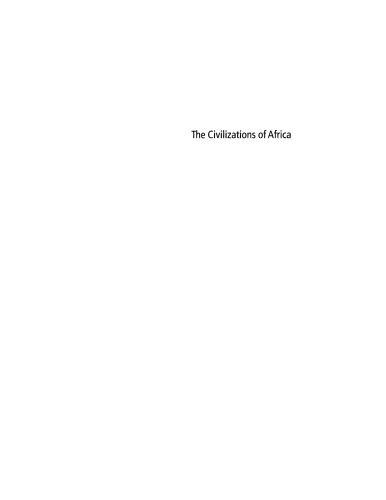 The civilizations of Africa: a history to 1800
