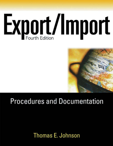 Export Import Procedures and Documentation, fourth edition