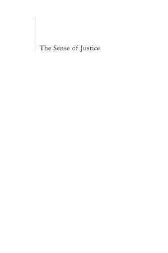 The Sense of Justice: Empathy in Law and Punishment