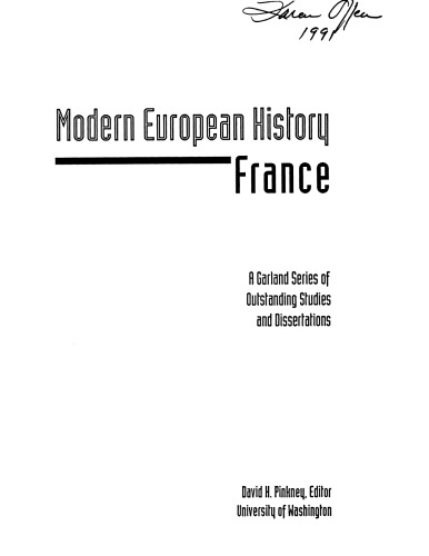 Paul de Cassagnac and the authoritarian tradition in nineteenth-century France
