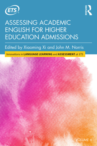 Assessing Academic English for Higher Education Admissions