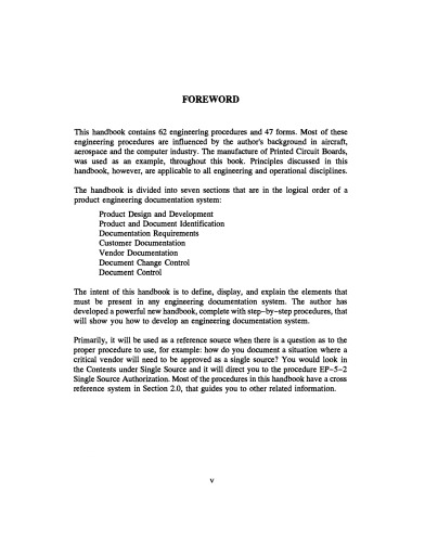 Engineering Procedures Handbook