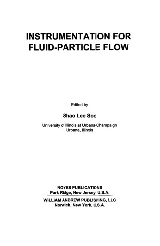 Instrumentation for Fluid-Particle Flow