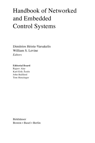 Handbook of Networked and Embedded Control Systems