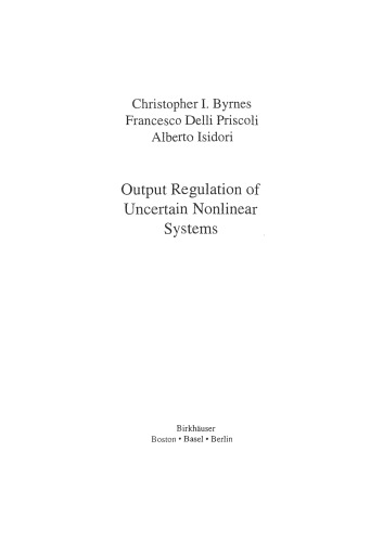 Output regulation of uncertain nonlinear systems