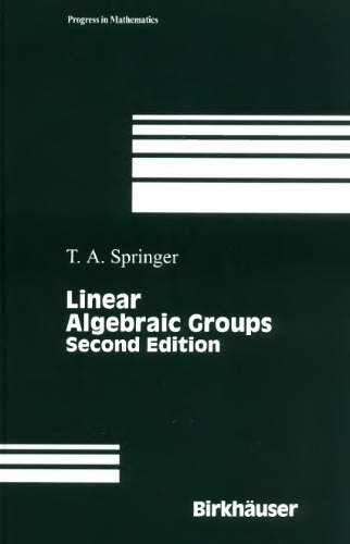 Linear algebraic groups