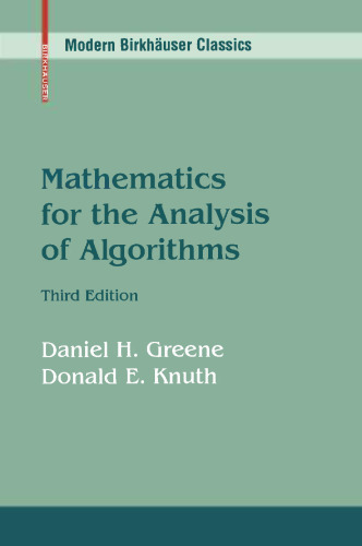 Mathematics for the Analysis of Algorithms