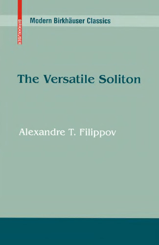 The Versatile Soliton (Modern Birkhäuser Classics)