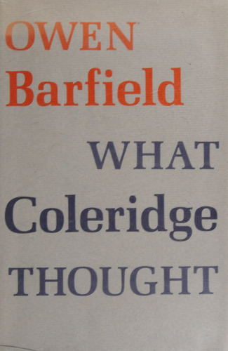 What Coleridge Thought