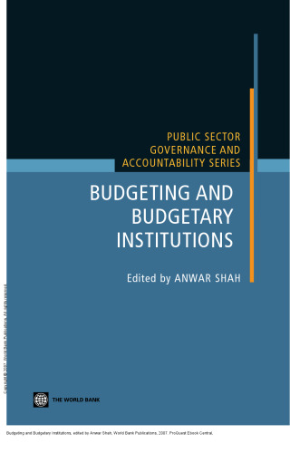 Budgeting and Budgetary Institutions