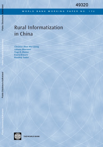 Rural Informatization in China