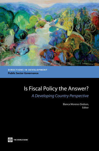 Is Fiscal Policy the Answer? : A Developing Country Perspective