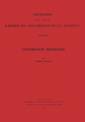 Cotorsion modules