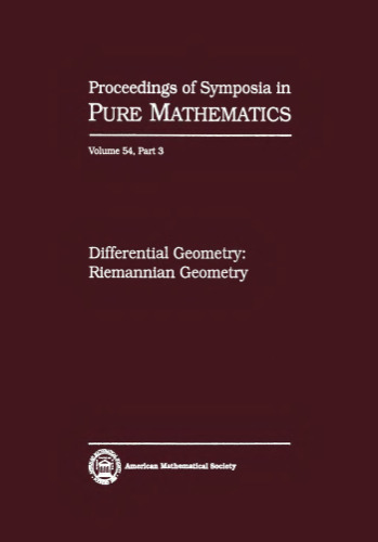 Differential Geometry: Riemannian Geometry, Part 3