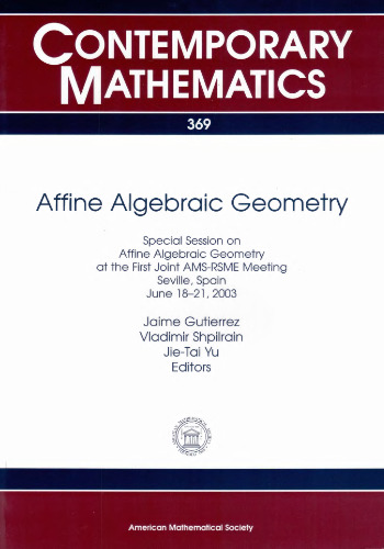 Affine Algebraic Geometry