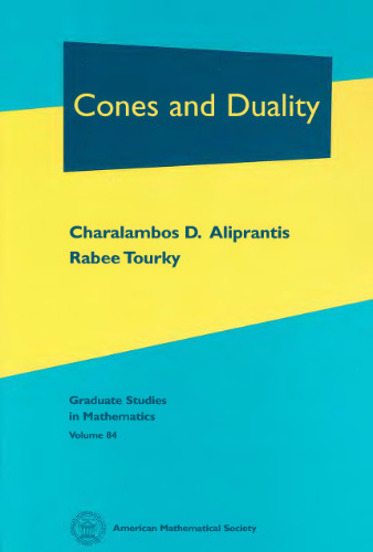 Cones and Duality