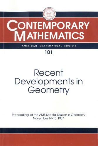 Recent Developments in Geometry