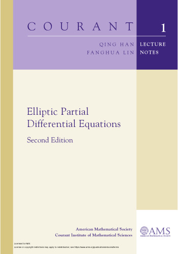 Elliptic Partial Differential Equations
