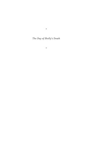 The Day of Shelly's Death: The Poetry and Ethnography of Grief