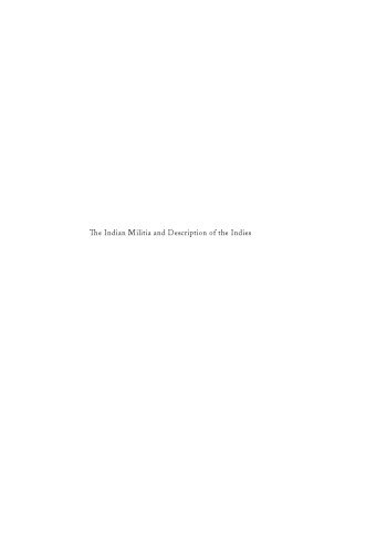 The Indian Militia and Description of the Indies