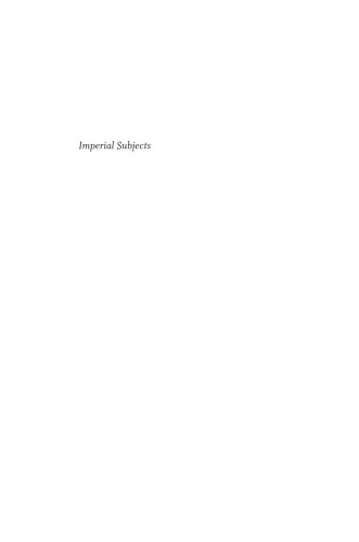 Imperial Subjects: Race and Identity in Colonial Latin America