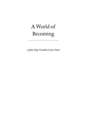 A World of Becoming