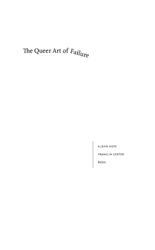 The Queer Art of Failure