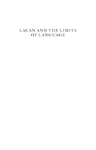Lacan and the Limits of Language