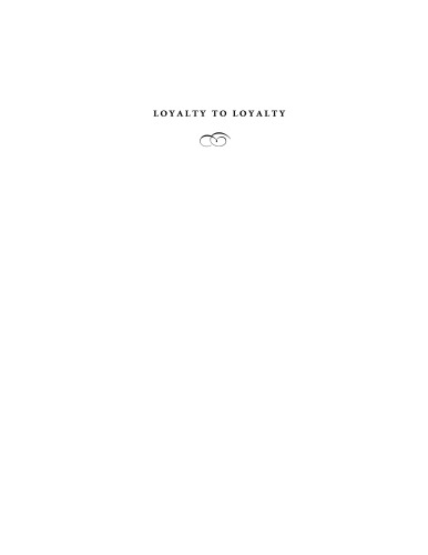 Loyalty to loyalty: Josiah Royce and the genuine moral life