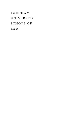 Fordham University School of Law: A History