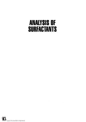 Analysis of Surfactants