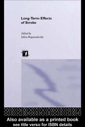Long-Term Effects of Stroke
