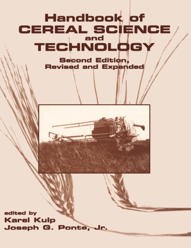 Handbook of Cereal Science and Technology