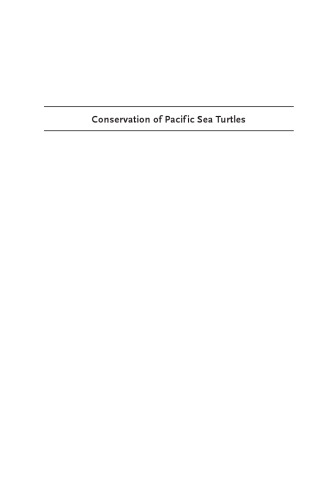 Conservation of Pacific Sea Turtles
