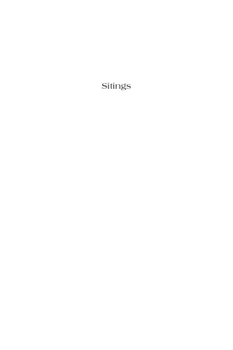 Sitings: Critical Approaches to Korean Geography