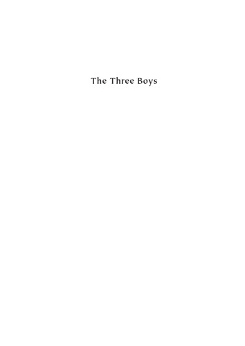 The Three Boys: and Other Buddhist Folktales from Tibet