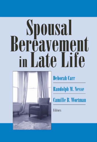 Spousal bereavement in late life
